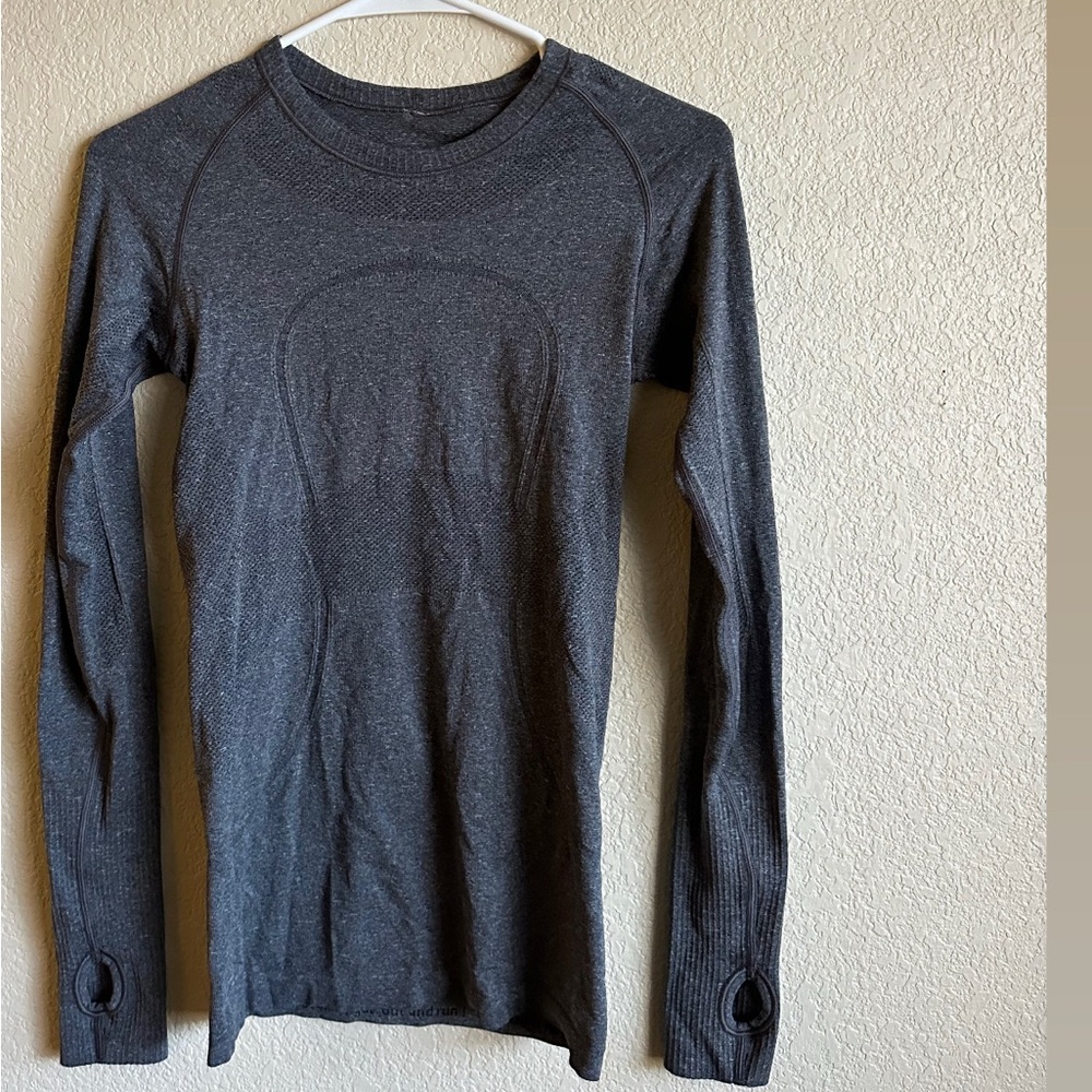 Lululemon Grey Long Sleeve